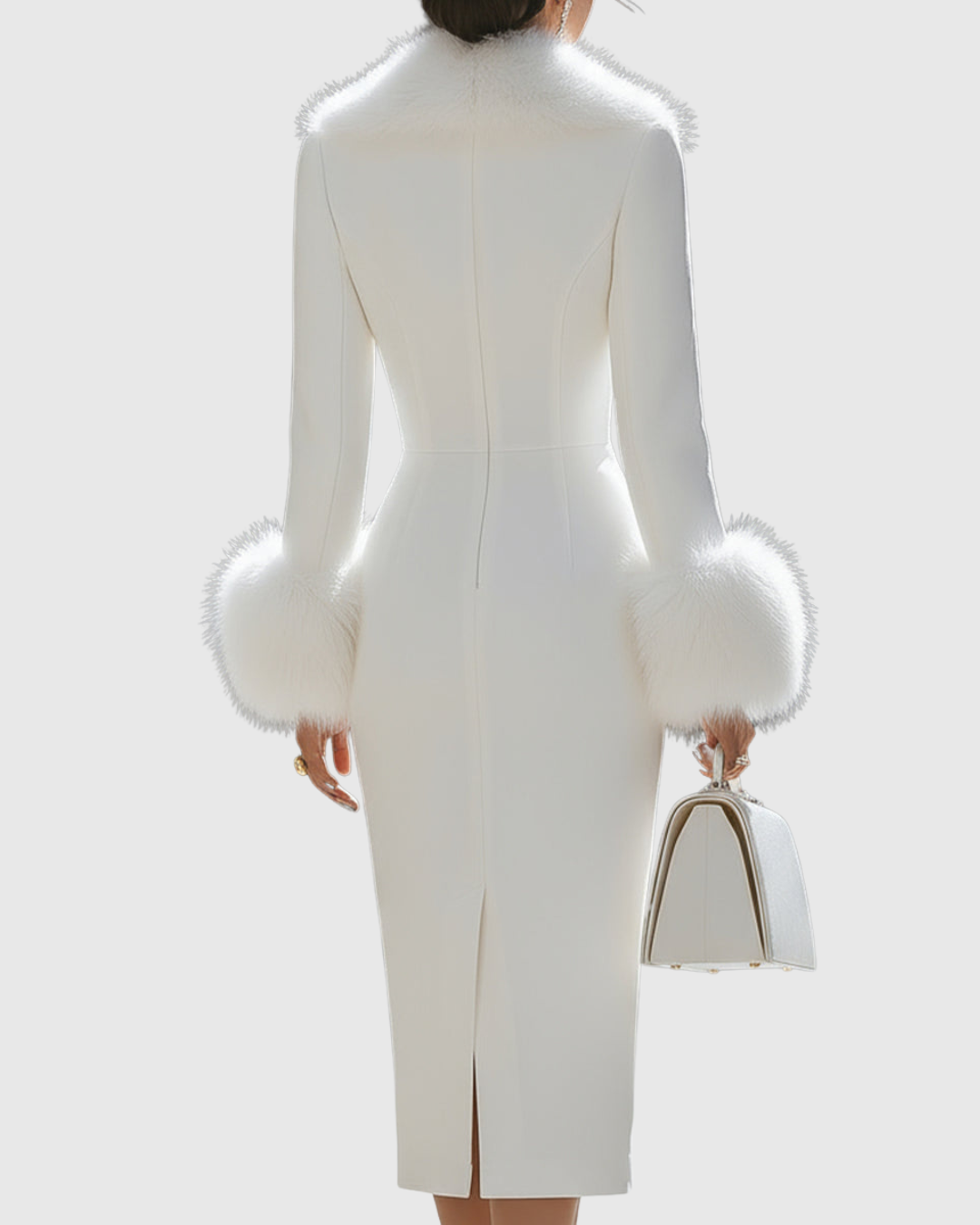 Aili | Trimmed Midi Dress