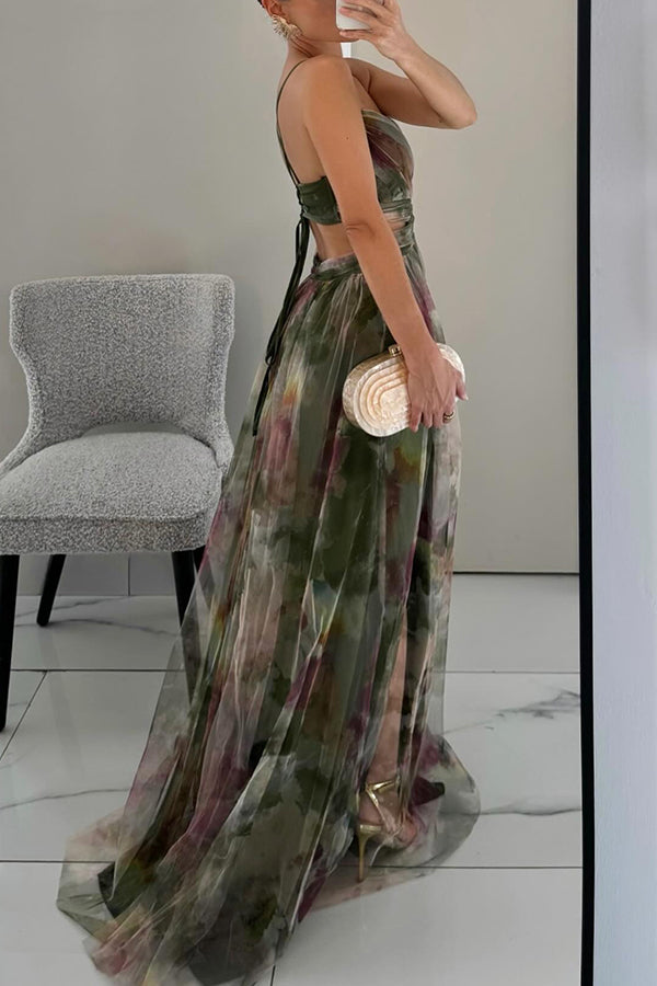 Alexia™ | Petal Grace Maxi Dress