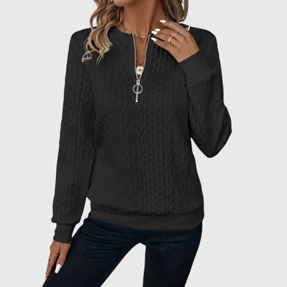 Ailene - Elegant Jumper with Zip