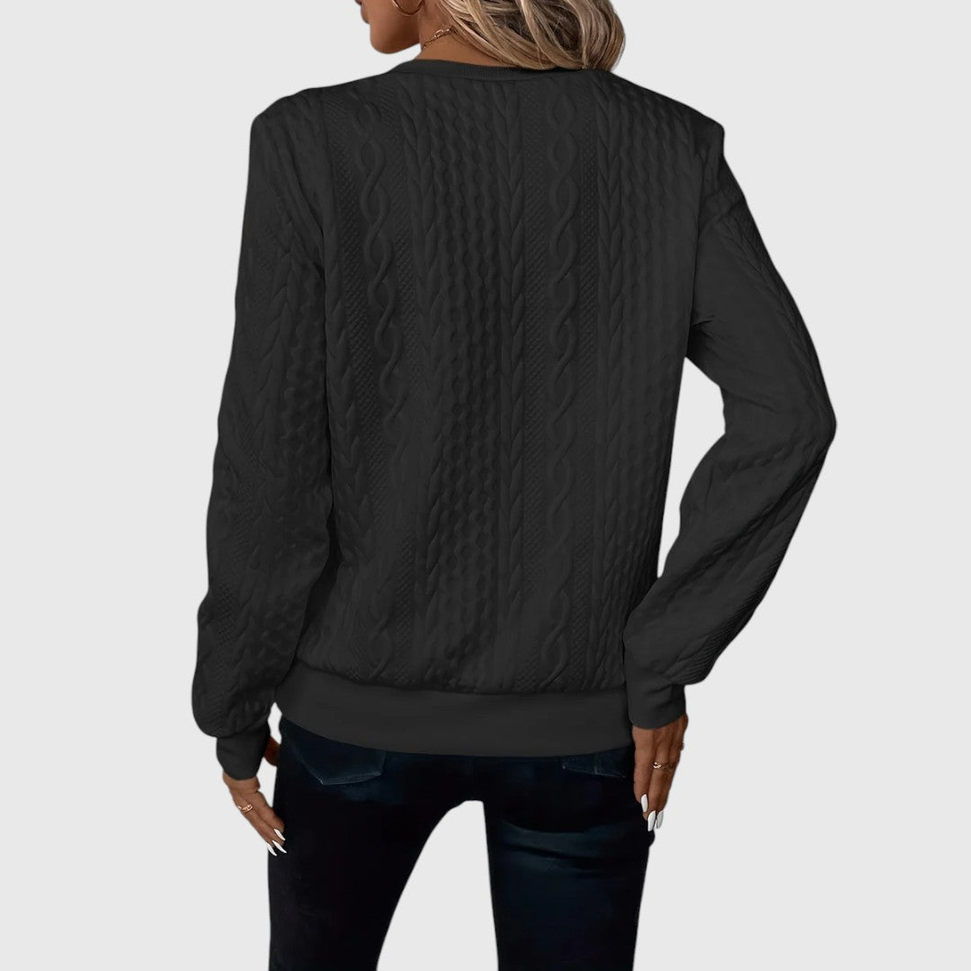 Ailene - Elegant Jumper with Zip