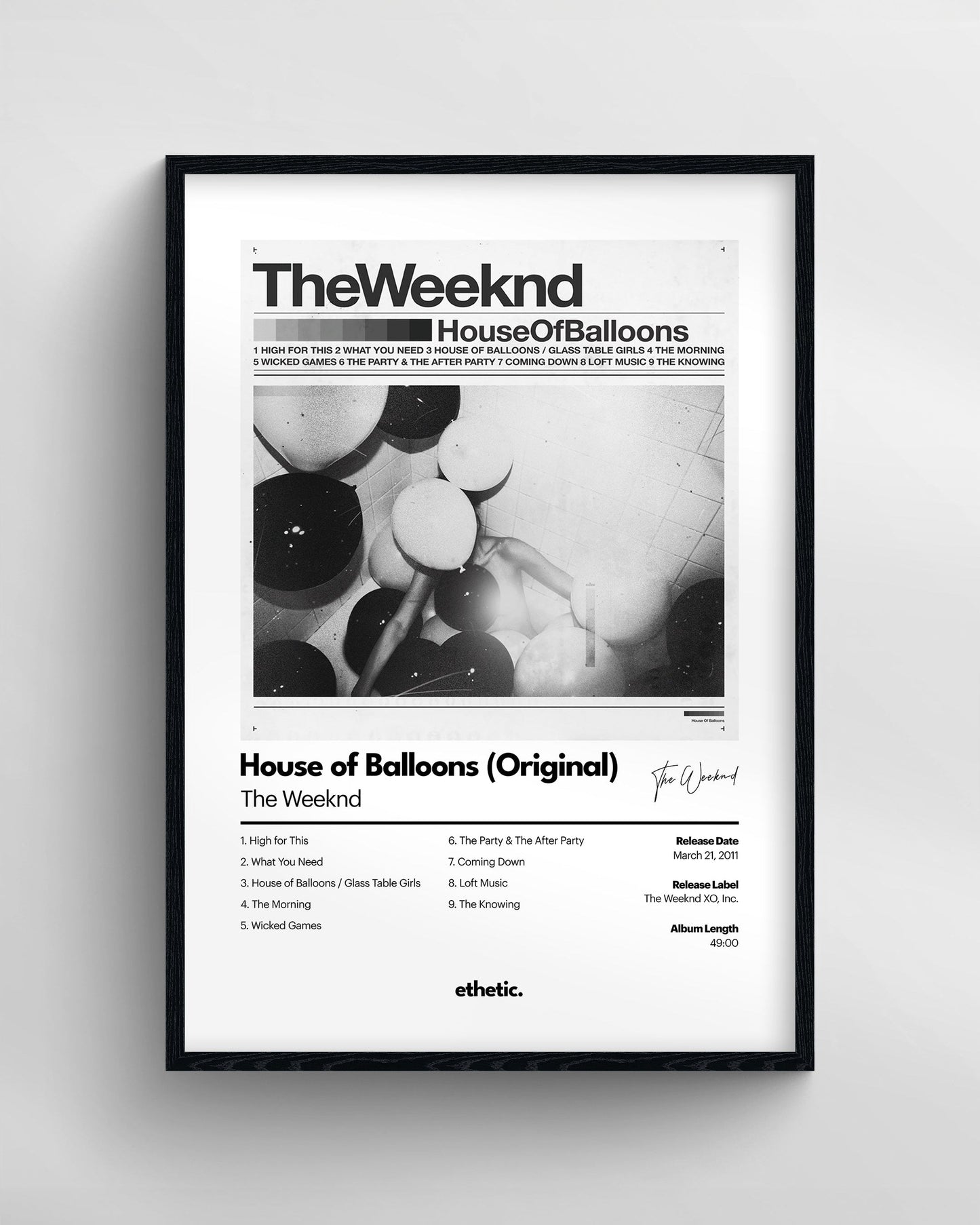 House of Balloons (Original)
