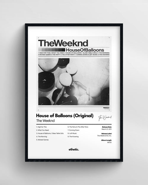 House of Balloons (Original)