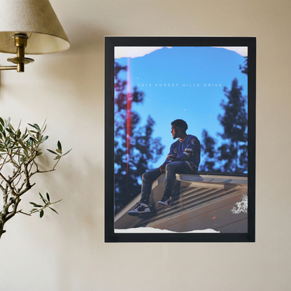 J Cole '2014 Dreaming' Poster