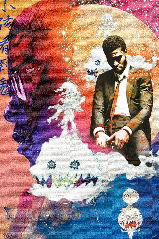 Kid Cudi 'KIDS SEE MOON MAN' Poster