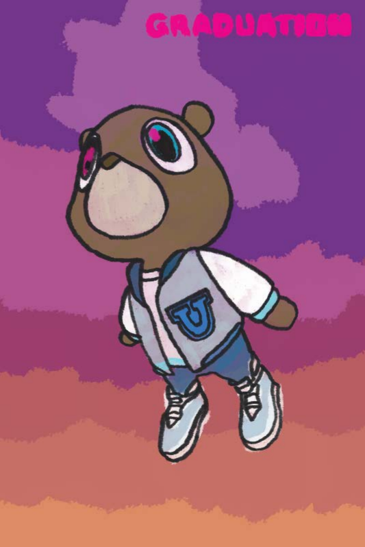 Kanye West 'Graduation Dreaming' Poster