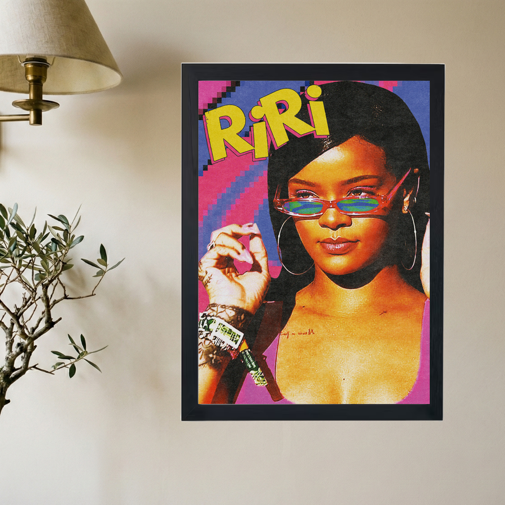 Rihanna 'Retro RiRi' Poster