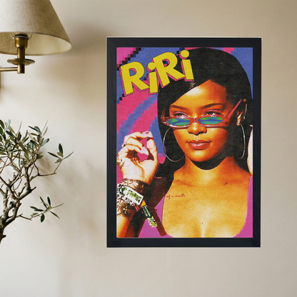 Rihanna 'Retro RiRi' Poster