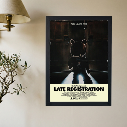 Kanye West 'Late Registration Billboard' Poster