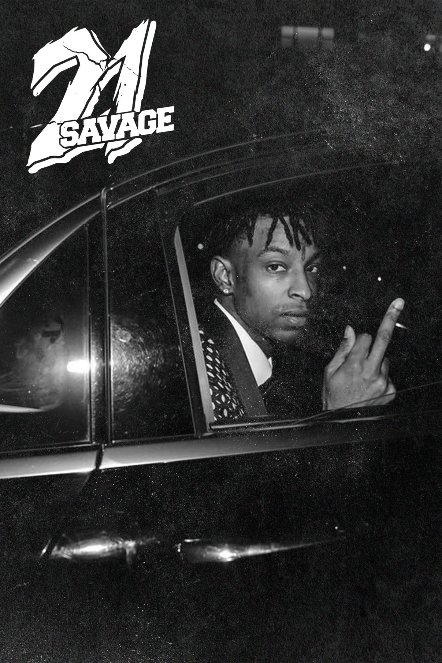 21 Savage 'Backatha Maybach' Poster
