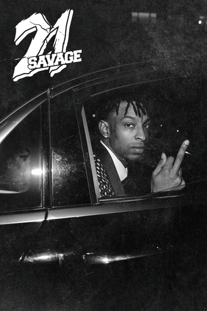 21 Savage 'Backatha Maybach' Poster