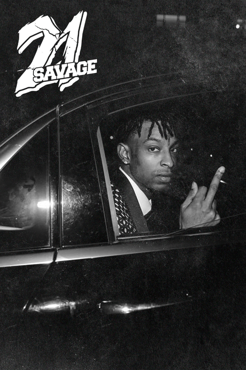 21 Savage 'Backatha Maybach' Poster