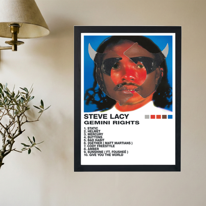 Steve Lacy 'Gemini Rights' Poster