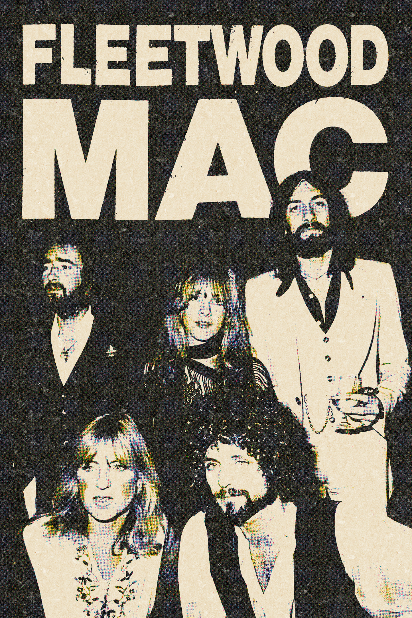 Fleetwood Mac 'Crew' Poster