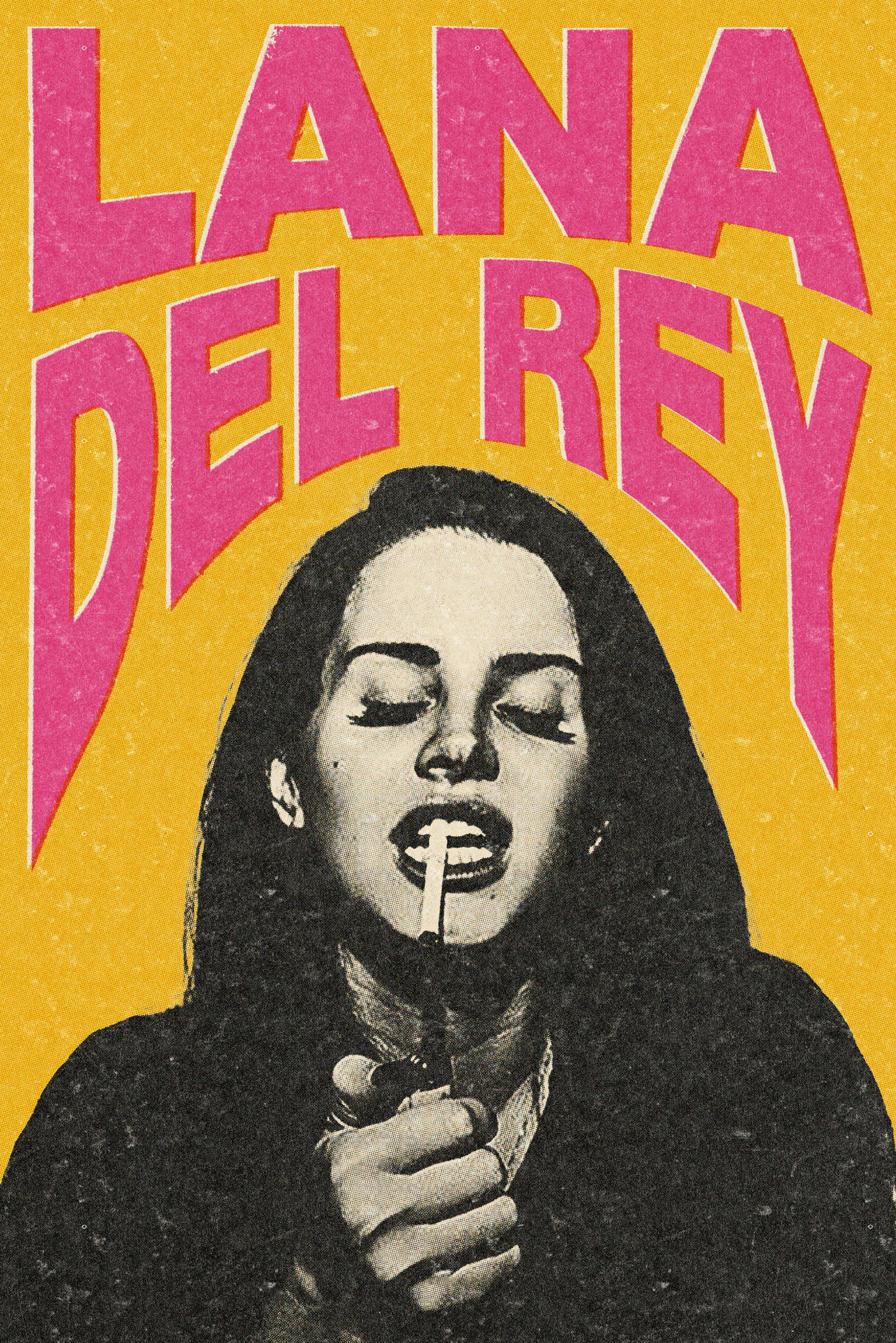 Lana Del Rey 'Smoke Break' Poster
