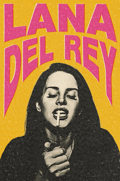 Lana Del Rey 'Smoke Break' Poster