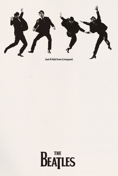 The Beatles '4 Kids From Liverpool' Poster