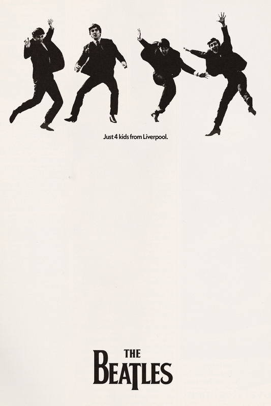 The Beatles '4 Kids From Liverpool' Poster