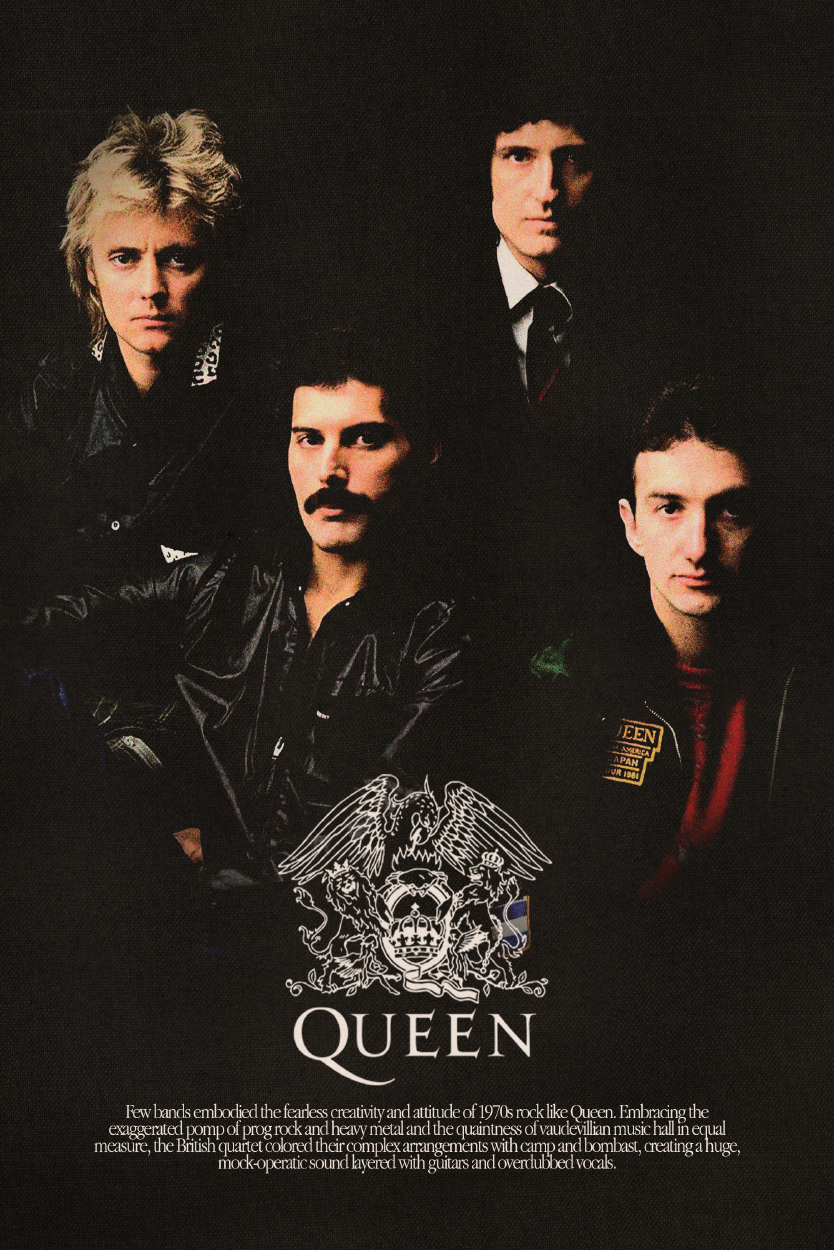 Queen 'Bio' Poster