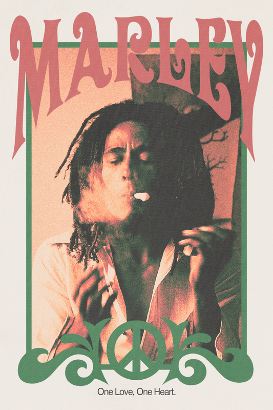 Bob Marley 'One Love, One Heart' Poster