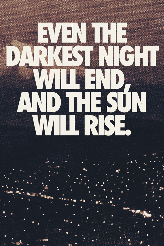 Sun Will Rise' Poster
