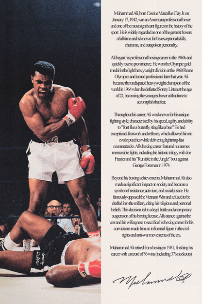 Muhammad Ali 'Biography' Poster