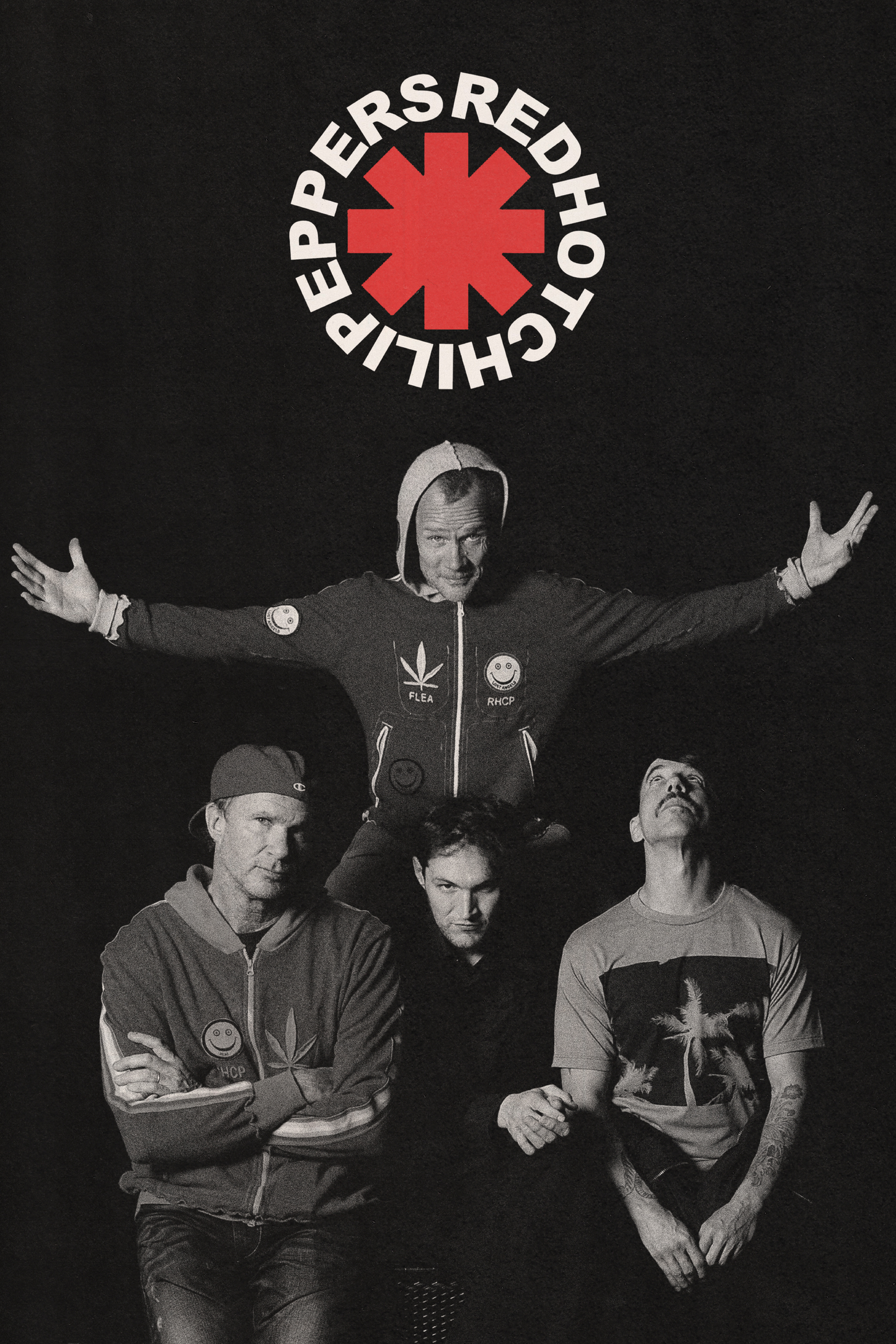 Red Hot Chili Peppers 'Crew' Poster