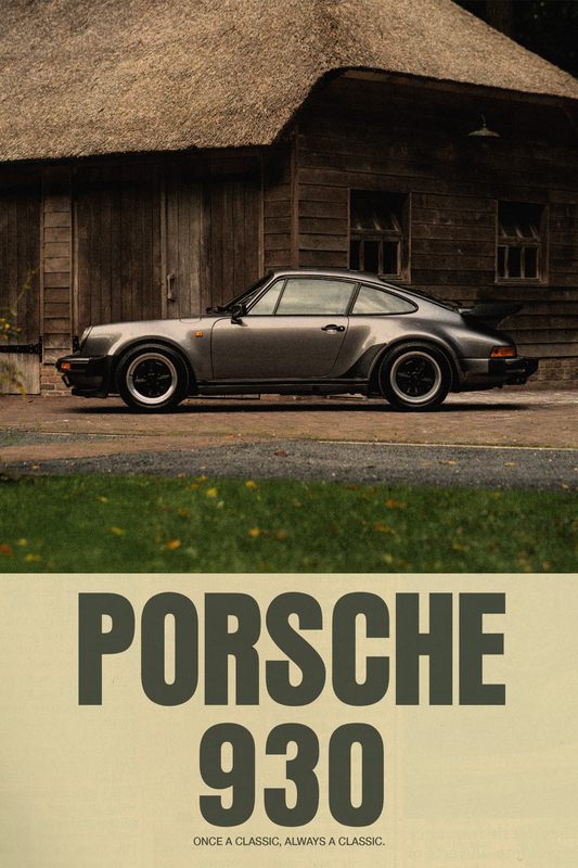 Porsche 930 Poster