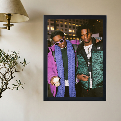 A$AP Rocky x Playboi Carti 'New Choppa' Poster