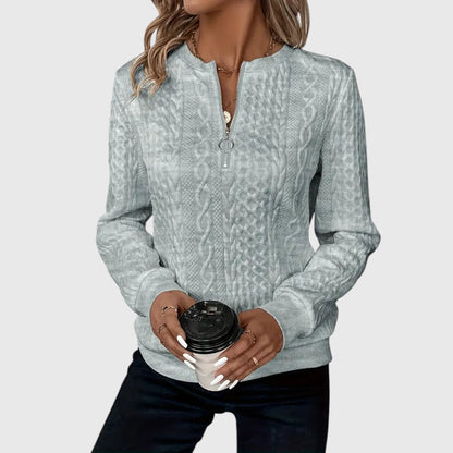 Ailene - Elegant Jumper with Zip