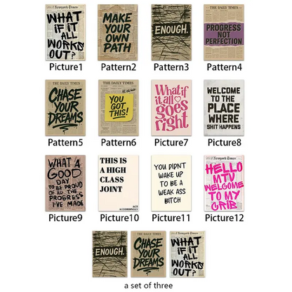 Vintage New York Times Poster