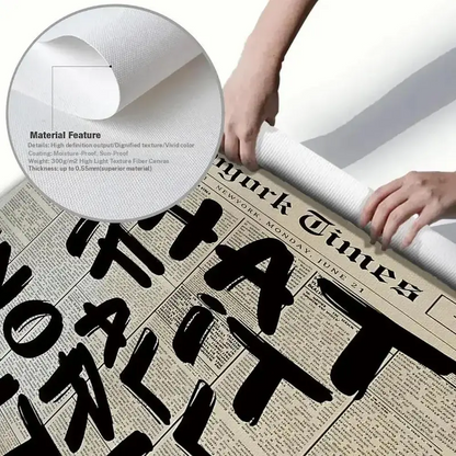 Vintage New York Times Poster