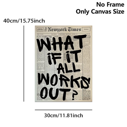 Vintage New York Times Poster