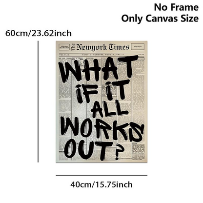 Vintage New York Times Poster