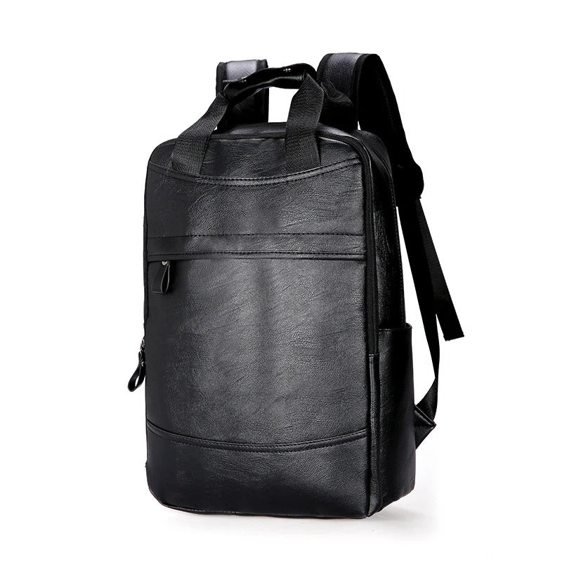 Alexander | Elegant Leather Laptop Backpack for the Modern Professional