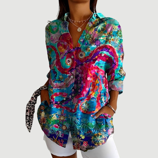 Agnes™ | Artistic Bloom Blouse