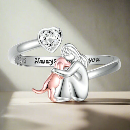 Adjustable Ring – “Always in My Heart”